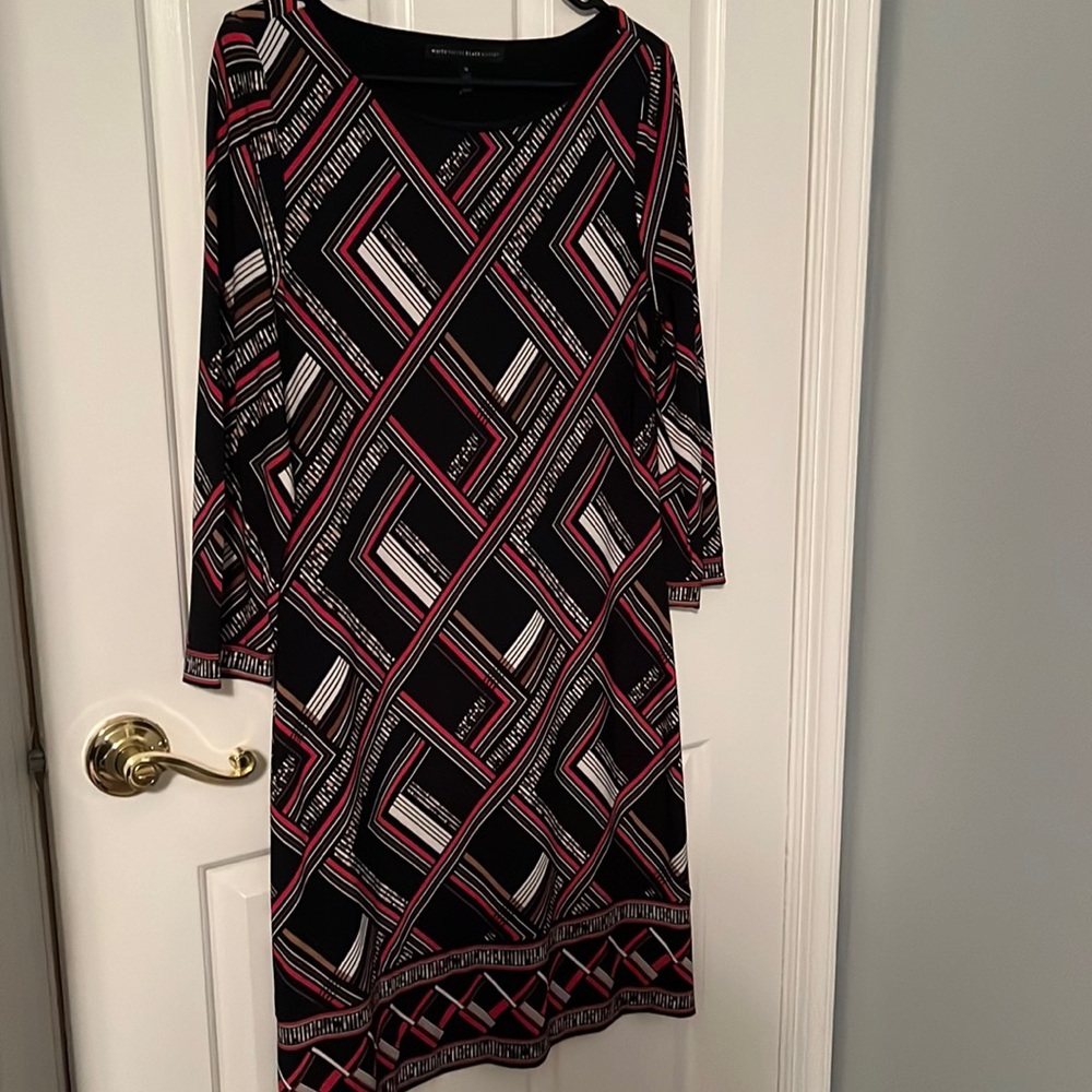White House Black Market Knit Shift Dress